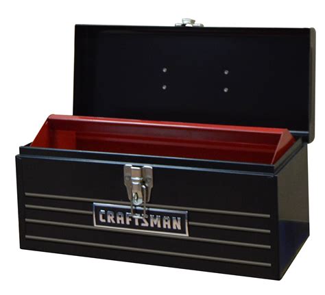 16 metal hand box|16.125x7.5x7 tool box.